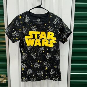Disney Star Wars Black and Yellow Kids Tee (unisex)